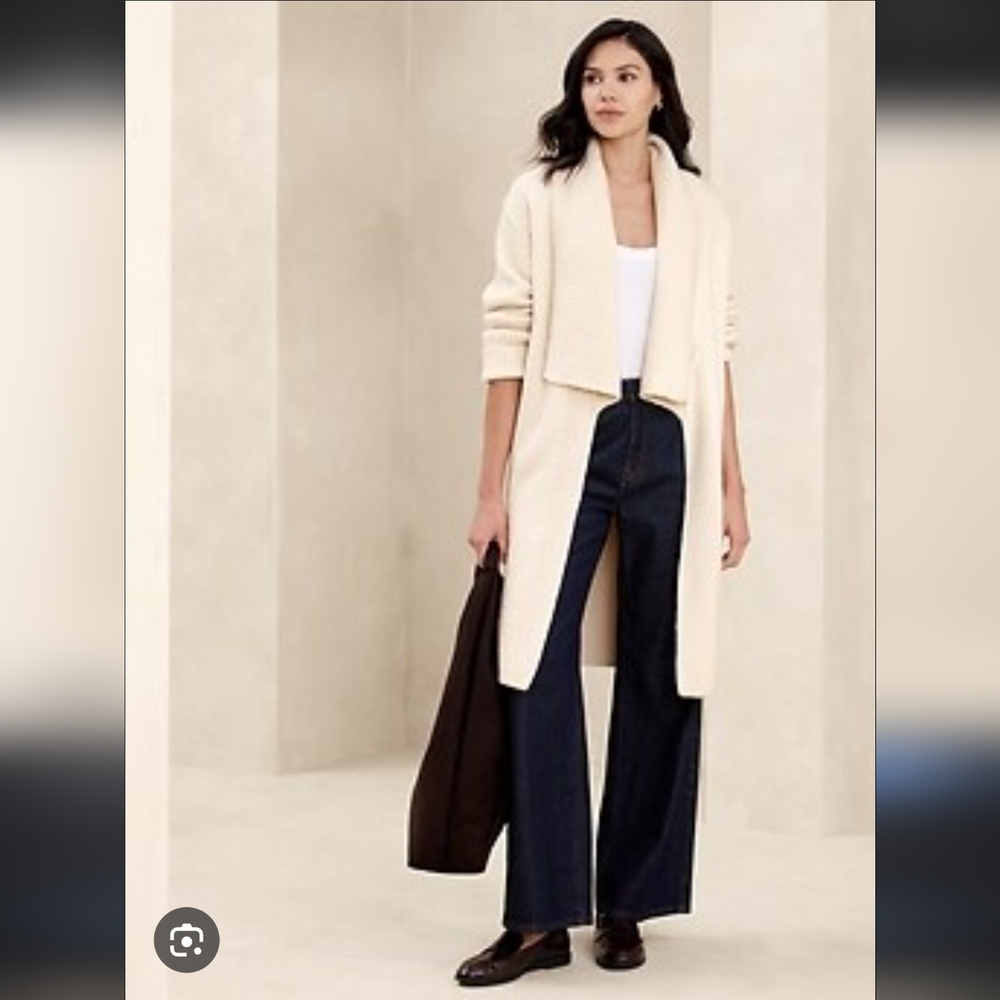 Nwot Banana Republic Oversized Chunky Cardigan Size L Msrp 150$